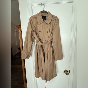 Talbots Double Breasted Trench Coat